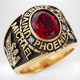 Traditional Large 10K Yellow Gold