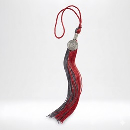 Associate Red and Platinum Tassel